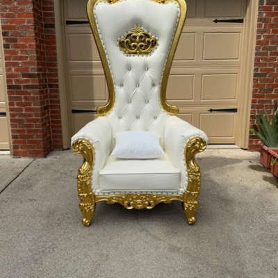 Throne Chair-Gold